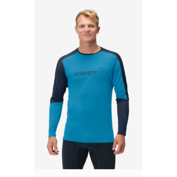 -Norrøna Falketind equaliser Merino Round Neck M's -1820-22-Sport Dale-1