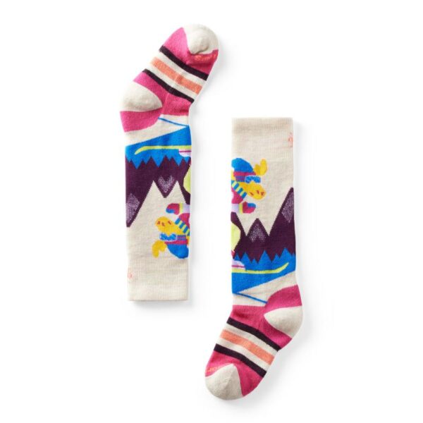 Smartwool Smartwool K Wintersport Full Cushion Mountain Moose Pattern Otc Socks B02184 Sport Dale 1