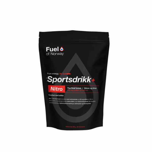 Fuel of Norway Nitro Sportsdrikke 0,5kg sitron-lime 5501 Sport Dale 1